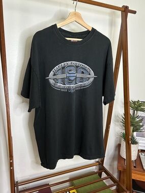 Vintage Harley-Davidson 100 Year Chrome graphic tee Size XL